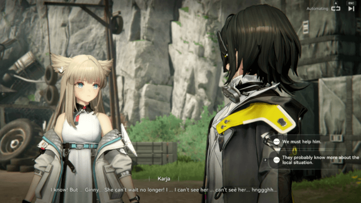 Arknights Endfield - Dialogue Option