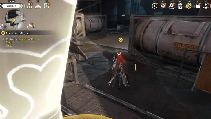 Go to the Originium Power Plant