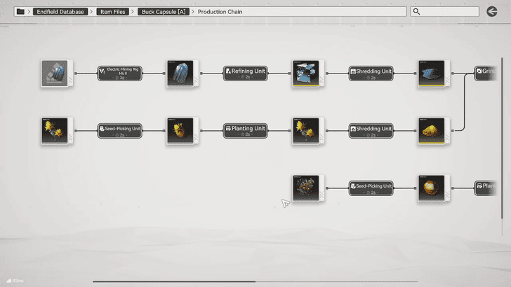 Arknights Endfield Buck Capsule A Production Chain Start