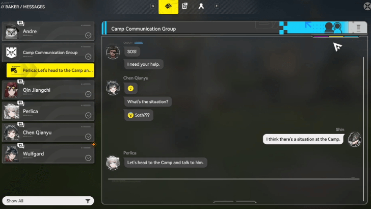 Check the SNS Messages From the Camp Communication.png