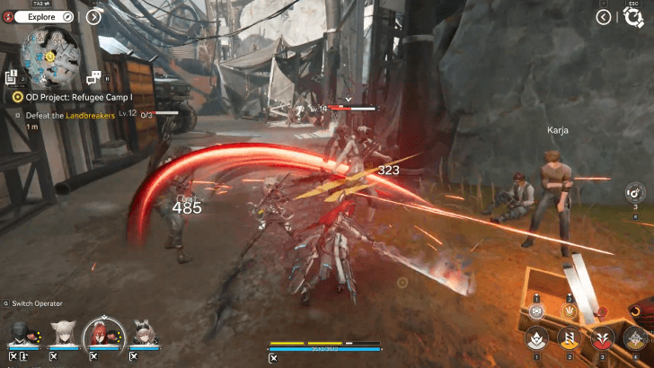 Defeat the Landbreakers