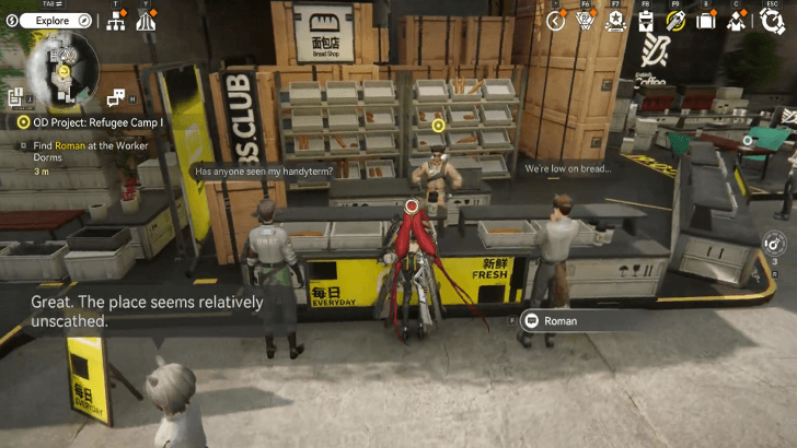 Find Roman at the Worker Dorms