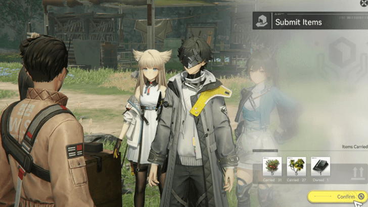 Give Roman the Plant Samples and Notes