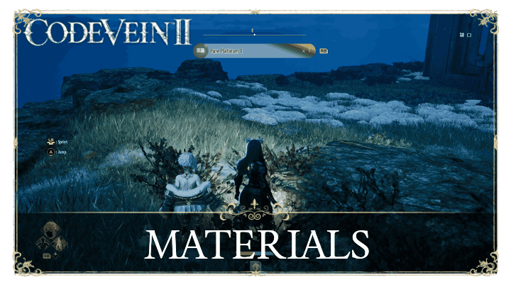 Code Vein 2 - Materials Top Banner