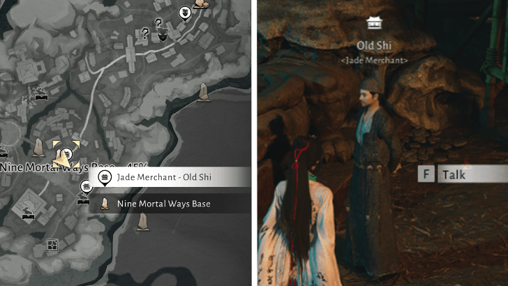 Old Shi Map Location