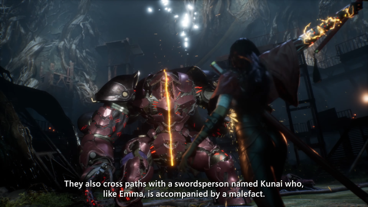 Beast of Reincarnation Kunai destroy Golem