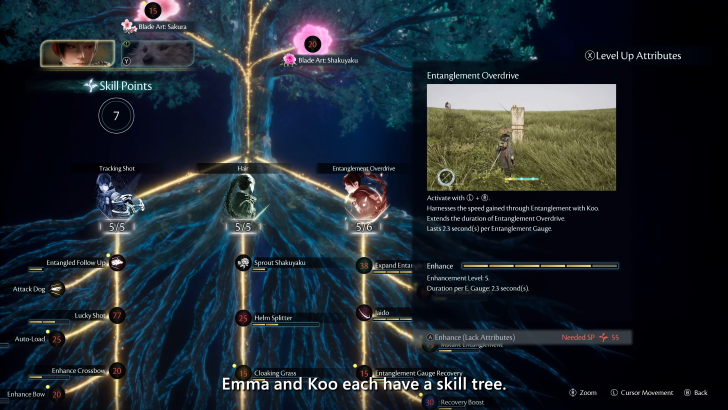 Beast of Reincarnation skill tree