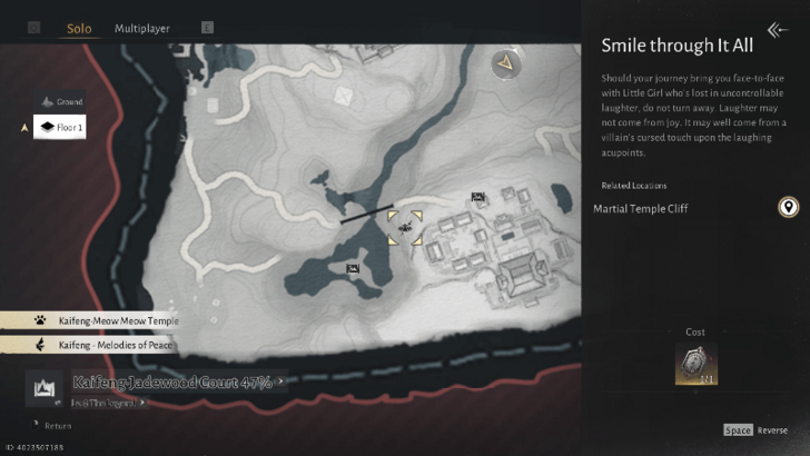 Smile Through It All Martial Temple Cliff