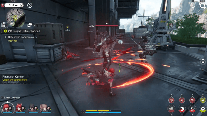 Defeat the Landbreakers