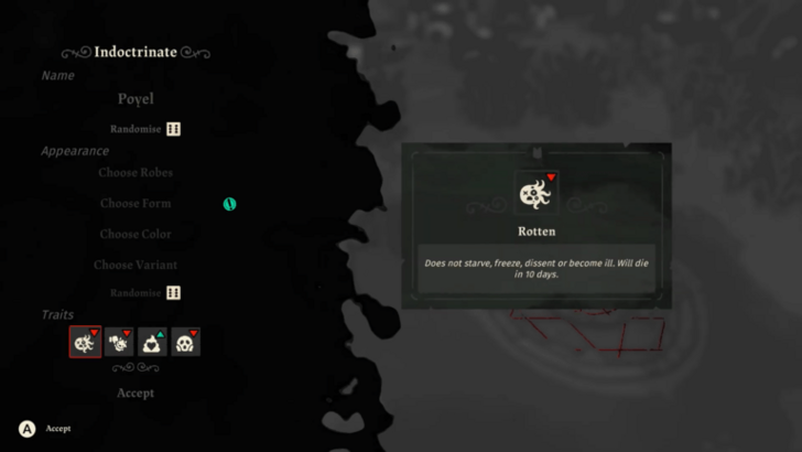 Rotten Follower Trait