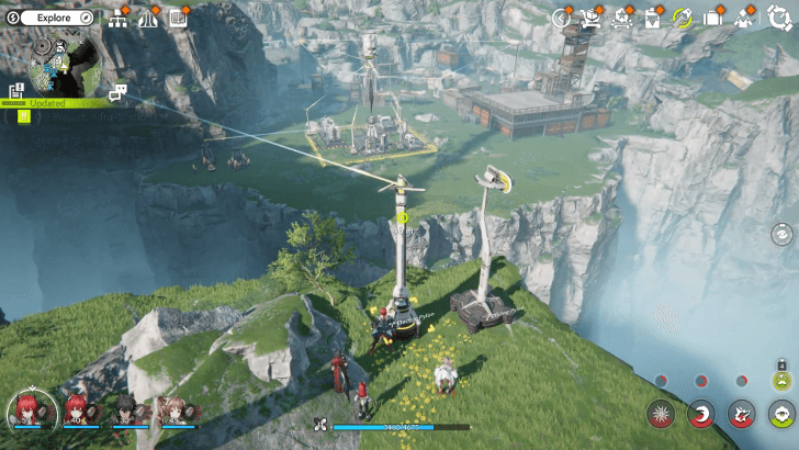 Create a Zipline Route Near the Injured