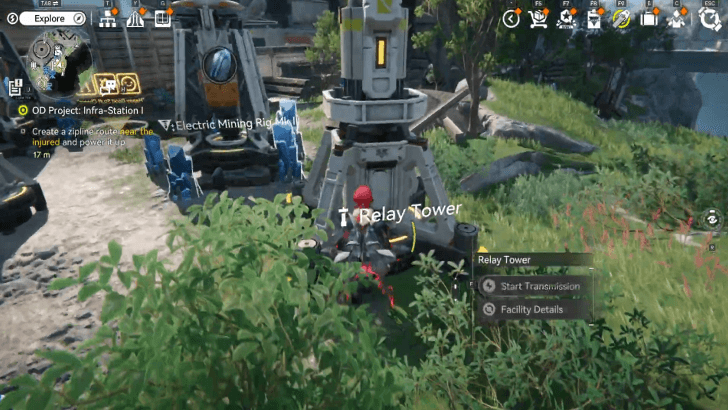 Create a Zipline Route Near the Injured