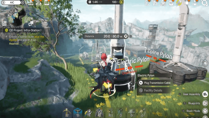 Create a Zipline Route Near the Injured