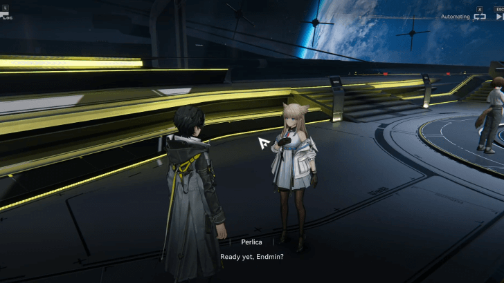 Talk to Perlica and Go to Wuling City