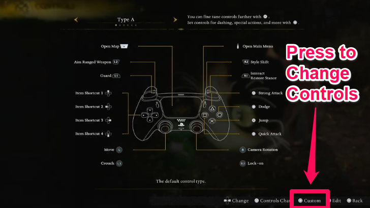 Nioh 3 Controls Preview
