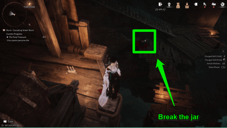 Break the Cursed Jar Across the Bridge