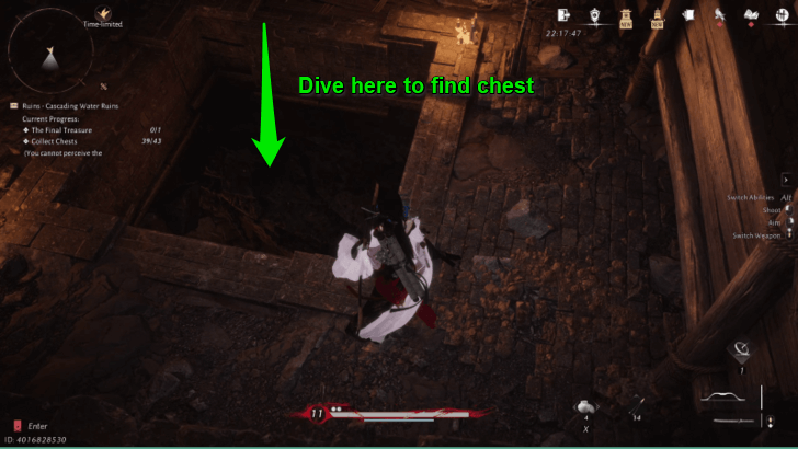 Chest Beneath Elevator