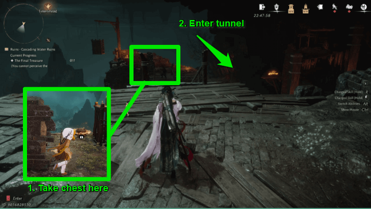 Crossing the Bridge Beside the Altar