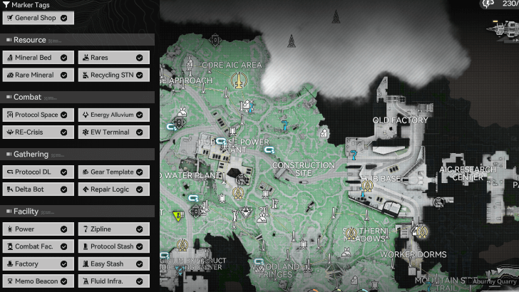 Plants and Herbs are Not Visible on the Map