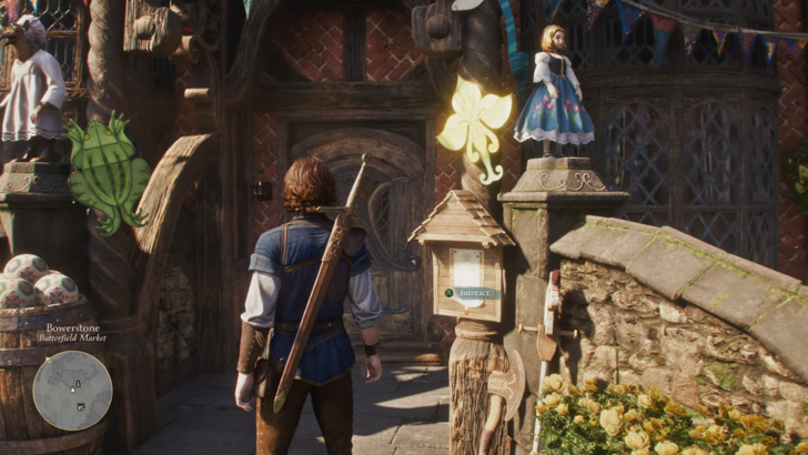 Fable Protagonist Approaching A House