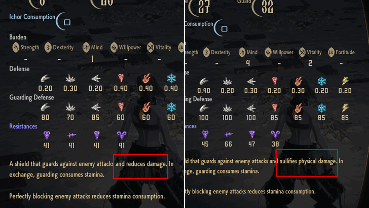 Code Vein 2 Read Gear Description