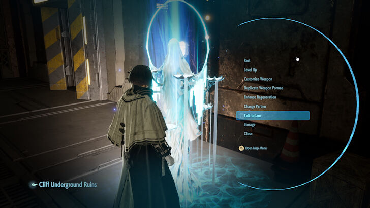 Use the Talk to Lou Option