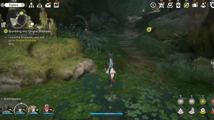 Leave the Limestone Cave and Go to Qingbo Stockade