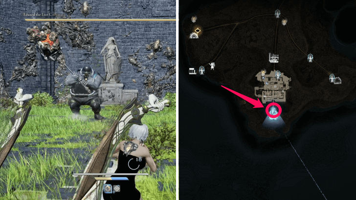 Edward the Lost Coporal Location