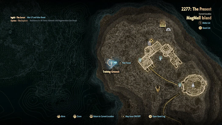 Training Grounds Map