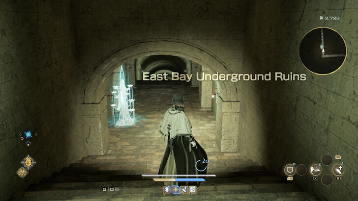 East Bay Underground Ruins Location