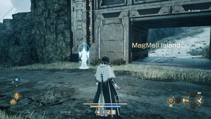 MagMell Island Central Area Location