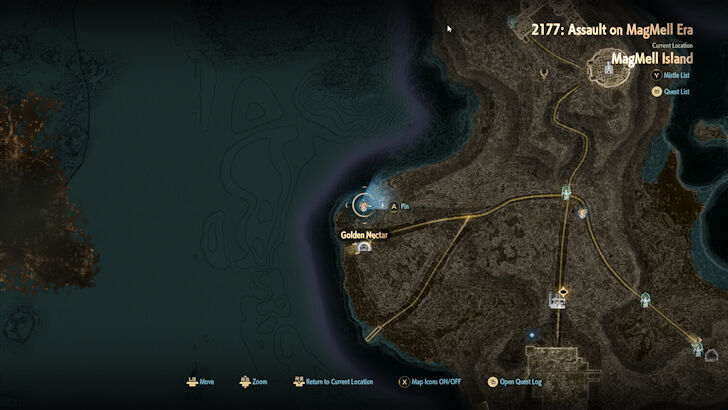 Golden Nectar 02 Map