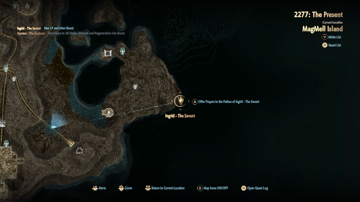 Ingrid - The Savant Map