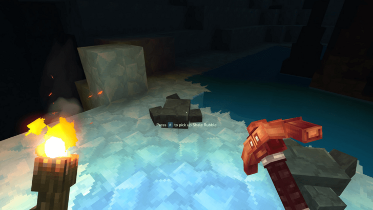 Shale Rubble in Whisperfrost Frontiers