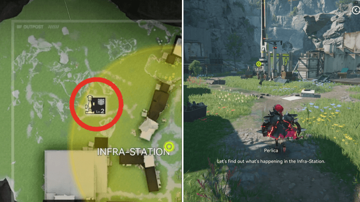 Go to the Infra-Station