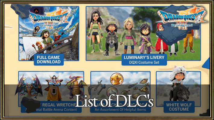 List of DLCs