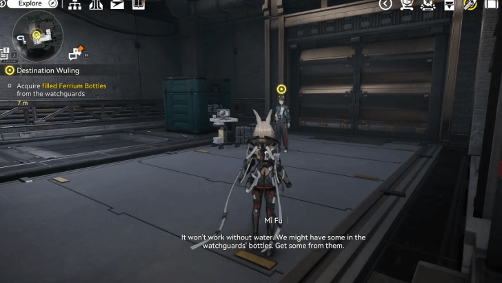 Acquire Filled Ferrium Bottles from the Watchguards