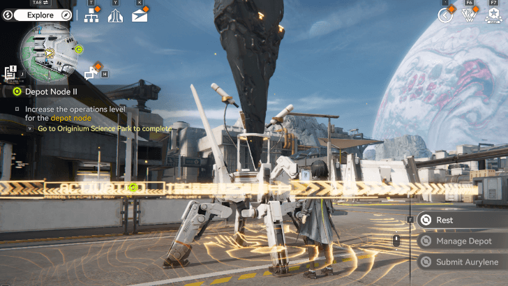 Arknights Endfield - Use TP Points to Heal