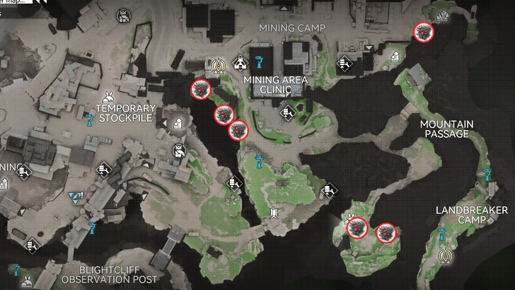 Origin Lodespring Firebuckle Locations