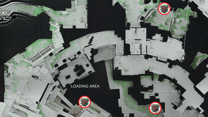 North Aburrey Quarry Firebuckle Locations