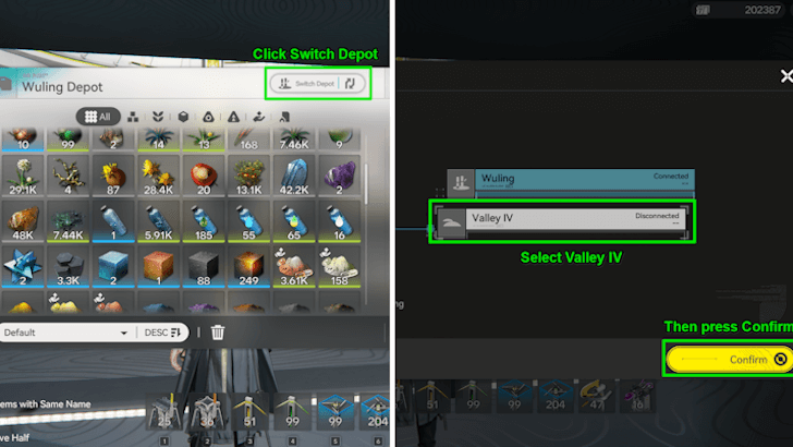 Swap Back to Valley IV