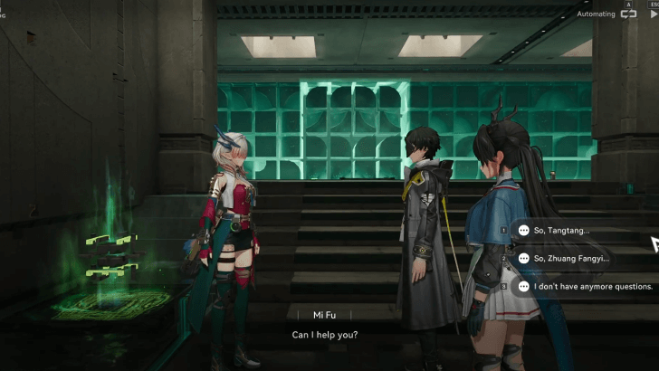 Optional Talk to Mi Fu