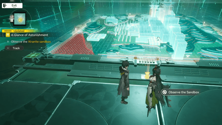 Observe the Xiranite Sandbox