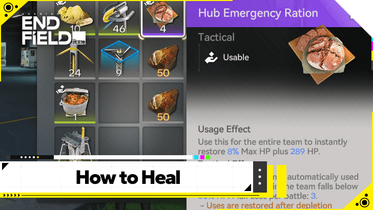 Arknights Endfield How to Heal