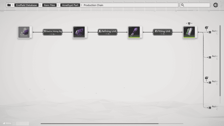 Arknights Endfield Amethyst Parts Production Start