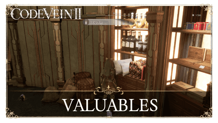 Code Vein 2 - Valuables Top Banner
