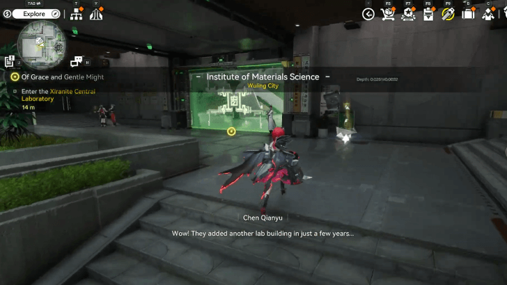 Enter the Xiranite Central Laboratory