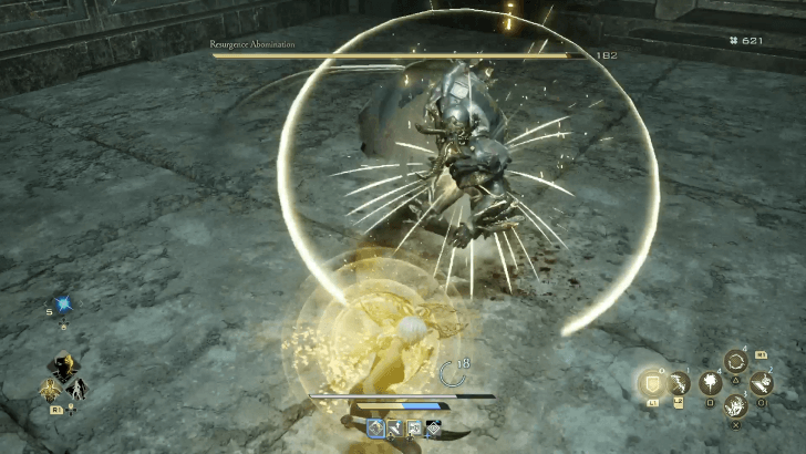 Focus on Blocking His Melee Attacks