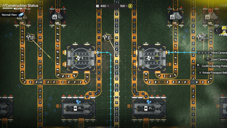 Connect Two Powder Inputs To Each Reactor Crucible