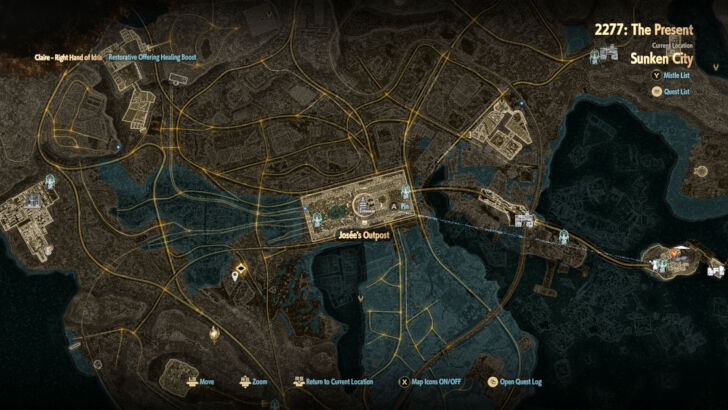 Josees Outpost Location